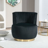 360 Degree Swivel Cuddle Barrel Accent Sofa Chair
