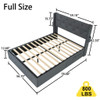 Bed With Gas Lift Storage, USB Ports