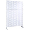 Outdoor & Indoor Metal Privacy Freestanding Decorative Screen