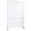 Outdoor & Indoor Metal Freestanding Decorative Privacy Screen