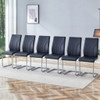 Modern Dining Chairs With High Backrest And Sturdy Legs