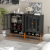Modern Metal Shoe Cabinet With DoublebSided Mesh Doors And Adjustable Partitions
