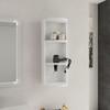 Bathroom Wall Mounted Storage Rack With Float Mounting Design