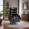 Large Size Electric Power Lift Recliner Chair Sofa With 8 Point Vibration Massage And Lumbar Heat