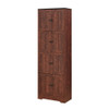 Tall Storage Cabinet With 8 Doors And 4 Shelves, Wall Storage Cabinet For Living Room, Kitchen, Office, Bedroom, Bathroom