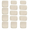 Cushion Covers For 7 Piece Wicker Sectional Sofa, 14 Pack Seat And Back Slipcovers With Zipper