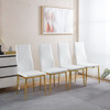 Golden Leg Dining Chair (Set of 4)