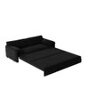 Queen Pull Out Sofa Bed, 3 In 1 Convertible Sleeper Sofa With Side Storage