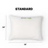 Ghostpillow Shredded - Customizable Soft Fluffy Gel Memory Foam & Siliconized Microfiber Pillow