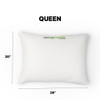 Ghostpillow Shredded - Customizable Soft Fluffy Gel Memory Foam & Siliconized Microfiber Pillow