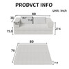 3 Seat Folding Floor Couch & King Size Bed Mattress