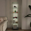 Premium 5 Tier Glass Display Case With 5 Dynamic LED Modes