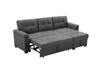 Lucca - Reversible Sectional Sleeper Sofa Chaise With Storage