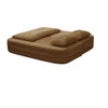 Multi Functional Sectional Sofa Bed With Independent Chaise Lounge And Functional Blanket