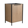 Contemporary Freestanding Bathroom Vanity With Adjustable Shelves