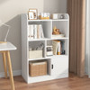 Bookcase With 6 Compartments, Freestanding Bookshelf For Bedroom - White