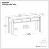 Hollander - Wide Console Table