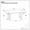 Whitley - Dining Table