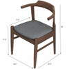 Daisy - Mid-Century Modern Dining Chair (Set of 2)
