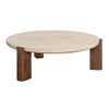 Leonardo - Coffee Table - Cream / Oak