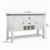 2 Drawer Server - Brown