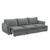 Eaden - Power Sofa With Sleeper - Gray