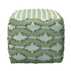 Rowan - Square Pouf Ottoman - Natural