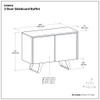 Lowry - 2 Door Sideboard Buffet - Brown