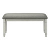 Upholstered Bench With Solid Legs