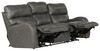 Angelo - Power Reclining Sofa - Gunmetal