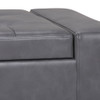 Laredo - Contemporary Large Storage Ottoman