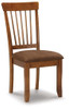 Berringer - Dining UPH Side Chair (Set of 2) - Rustic Brown