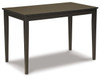 Kimonte - Rectangular Dining Room Table - Dark Brown