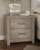 Culverbach - Two Drawer Night Stand - Gray