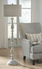Bernadate - Poly Floor Lamp - Whitewash