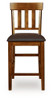 Ralene - Upholstered Barstool (Set of 2) - Medium Brown