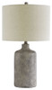 Linus - Ceramic Table Lamp  - Antique Black