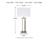 Aniela - Metal Table Lamp Set