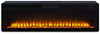 Entertainment Accessories - Wide Fireplace Insert - Black