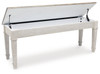 Skempton - Storage Bench - White