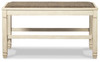 Bolanburg - DBL Counter UPH Bench  - Beige