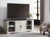 Havalance - Extra Large TV Stand - 2 Doors - Brown / Beige