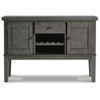 Hallanden - Dining Room Server - Gray