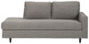 Lyman - RAF Corner Chaise - Graphite