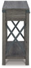 Freedan - Console Sofa Table - Grayish Brown