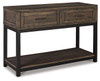 Johurst - Sofa Table - Grayish Brown