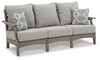 Visola - Sofa with Cushion - Gray