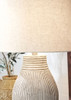 Layal - Paper Table Lamp  - Beige