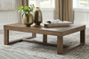Cariton - Rectangular Cocktail Table - Gray