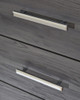 Lodanna - Five Drawer Chest - Gray